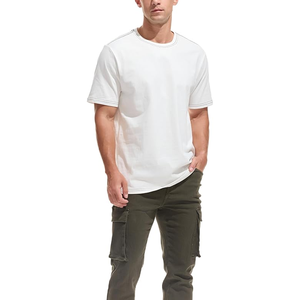 เสื้อยืดออกแบบเองได้เสื้อโลโก้ตามสั่งผ้าฝ้าย100% ลายทึบ - Product Image 3