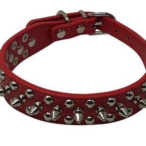 Arnés para Perros Red Dog, de Nailon y Cuero con Tachuelas, Liberación Rápida, para Perros de Tallas XS-XL - Product Image 1
