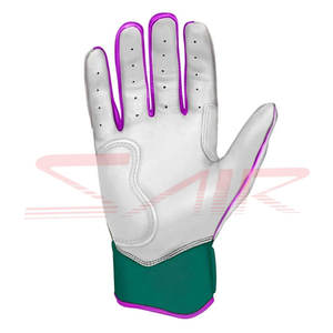 Gants de frappeur de baseball de haute qualité sur mesure en cuir confortable et personnalisé pour les joueurs de champ extérieur vente en gros - Product Image 6