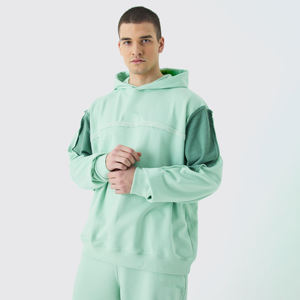 Nueva Llegada: Sudadera con Capucha Deportiva de Invierno para Hombre, Casual, Manga Larga, Térmica, de Forro Polar, con Logotipo Personalizado, Ecológica, en Varias Tallas - Product Image 1