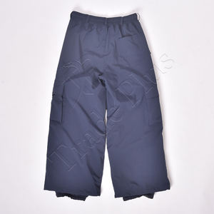 Pantalones de esquí al aire libre para hombres y mujeres 100% poliéster impermeable y resistente al viento bolsillos con cremallera ropa deportiva de talla grande para esquiar en la nieve - Product Image 2