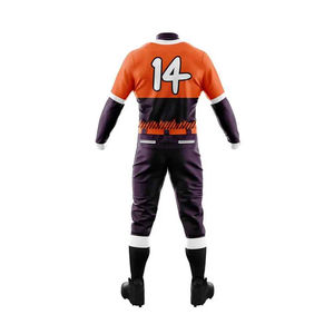 Uniforme de Béisbol Sublimado con Logotipo Personalizado OEM de la Mejor Calidad, 100% Transpirable y Duradero, Ropa de Equipo para Clubes y Academias - Product Image 6