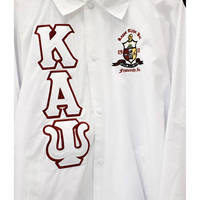 Veste coupe-vent vintage de bonne qualité avec logo personnalisé brodé de lettres grecques pour les vêtements Alpha Psi Delta Chi Xi Beta