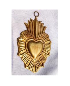 <b>King</b> of <b>Crowns</b> <b>Crown</b> Metal Sacred Heart with Fold Finish for Home Decorative Item - Product Image 5