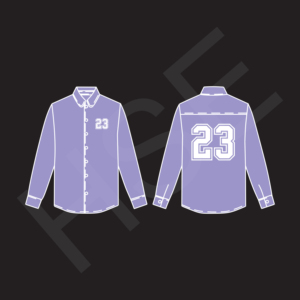 Camisa de Manga Larga Bordada Personalizada, Multicolor, Informal y Formal - Product Image 5