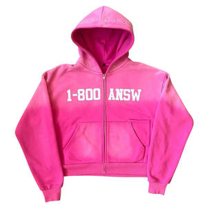 Sudaderas Personalizadas con Bordado Brillante de Lujo, Venta Caliente, Servicio OEM Personalizado, Sudadera con Color Personalizado para Hombre - Product Image 1