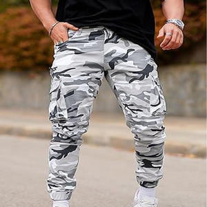 กางเกงผู้ชายหลายกระเป๋าใส่สบายดีไซน์บริการ OEM - Product Image 2