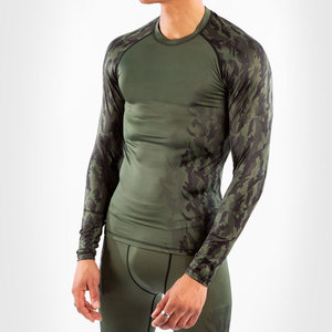 Chemise de compression à manches longues personnalisée Rash Guard pour adultes hommes Rash Guard pour hommes Gym avec logo personnalisé - Product Image 3