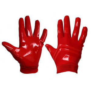 Gants de football américain confortables et antidérapants avec logo personnalisé Gants de football américain super collants - Product Image 1