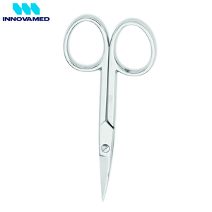 Tijeras Profesionales de Podología de Acero Inoxidable con Hoja Curva para Recortar Uñas, Herramienta para Pedicura, Cuidado de los Pies, Uso en Clínicas y Salones - Product Image 3
