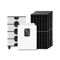 Kit complet 5Kw 10Kw 15Kw 20Kw 30kw Système solaire hybride pour la maison Système photovoltaïque solaire
