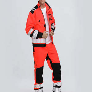 Uniforme de Tráfico Reflectante de Color Sólido con MOQ Bajo, Uniforme de Seguridad de Secado Rápido de la Mejor Calidad, Uniforme de Tráfico Impermeable - Product Image 5