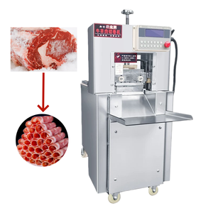 औद्योगिक-ग्रेड स्टील टिकाऊ कसाई दुकान मांस स्लिसर जमे हुए गोमांस मांस स्लिसर चीन स्वचालित मांस स्लिसर - Product Image 3