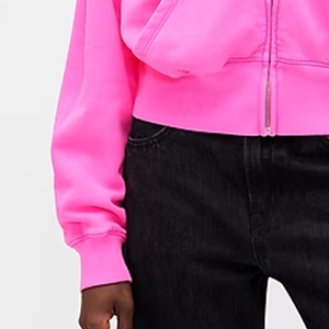 Sweat-shirt pour femme de haute qualité avec manches longues et logo personnalisé, coupe ample et poches latérales, tendance - Product Image 3