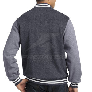 2025 nouvelle veste d'hiver Lettermen de couleur personnalisée meilleure vente avec col montant et Logo avant Design exclusif à vendre - Product Image 3