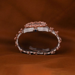 Luxury Customize Hip Hop Custom Leaf Shape Two Tone Leb Grown Diamond <b>Watch</b> <b>for</b> <b>Men</b> With Customized Dial and Unique Designed - Product Image 5