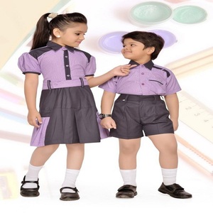 Conjuntos de Uniformes Escolares Personalizados Unisex para Niños de Primaria y Secundaria, de Alta Calidad, en Poliéster/Algodón, Cómodos y Duraderos - Product Image 5