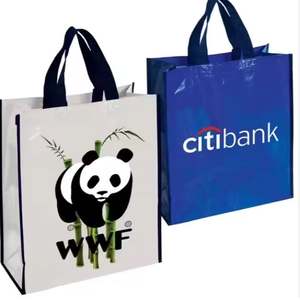 2025 Offre Spéciale emballage réutilisable en polypropylène laminé Eco Rpet Non tissé sac sacs à provisions avec Logo personnalisé - Product Image 2