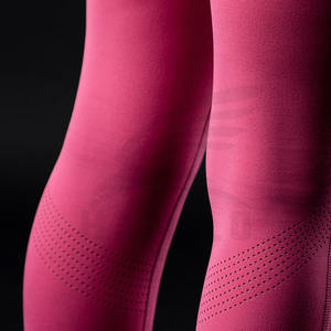 New Arrival Customized Women's Fitness Leggings Solid Pattern Stretchable Workout <b>Pants</b> Online Sale Leggings - Product Image 5