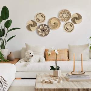 Plaque de jonc de mer utilisée pour stocker la nourriture ou accrocher au mur pour décorer la maison, disponible dans toutes les tailles et couleurs du fabricant vietnamien - Product Image 5