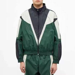 Conjunto Deportivo de Invierno 100% Algodón con Capucha, Chaqueta Cortavientos, Traje Deportivo para Hombre, Impresión de Logotipo Personalizado, Transpirable y de Secado Rápido - Product Image 3