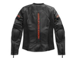 VESTE EN CUIR HARLEY DAVIDSON BRAWLER - Product Image 2