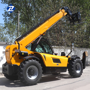 Novo Telescópico Braço Empilhadeira Carregador 4x4 Agricultura Rodas Áspero Terreno Telehandler Empilhadeira Telescópica - Product Image 4