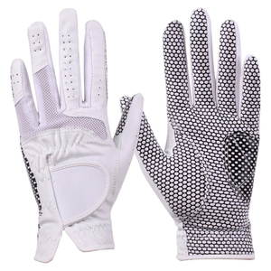 Gran oferta, guantes de Golf transpirables de piel de oveja para mano izquierda, Color personalizado, Material suave de alta calidad, guantes de Golf cómodos de cuero - Product Image 2