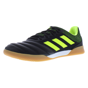 Tacos de Fútbol Sala Adidas Copa 19.3 para Hombre, para Entrenamiento de Fútbol, Color Negro Solar/Amarillo Solar/Goma |   100% Auténtico - Product Image 1