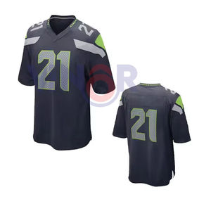 Maillot de football américain personnalisé de haute qualité pour hommes, tendance, style unique, respirant, vente chaude, manches courtes - Product Image 4