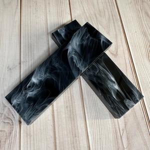 Básculas de mango de cuchillo personalizadas estilo Ángel de resina ecológicas hechas a mano de primera calidad para manualidades DIY - Product Image 1