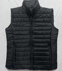 Unisex High Quality Customized Puffer Jacket Slim Vintage Style <b>Stand</b> Collar Canvas Embroidered Customized Logo for Winter - Product Image 3