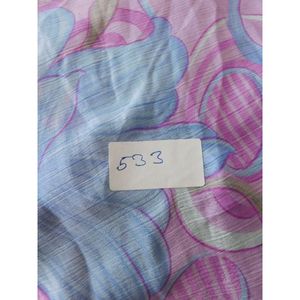 Boho Hippie Style 2-Layer Silk Sari <b>Skirt</b> Vintage <b>Reversible</b> Magic Wrap Hand Block Floral Printed Belt Breathable Casual Belly - Product Image 5