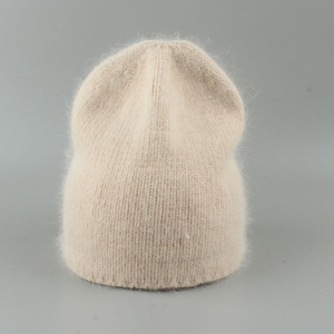 Gorro de punto de moda, cálido, suave y acogedor, forrado de lana, ajustable, elegante, para exteriores, para clima frío, para el invierno. - Product Image 5