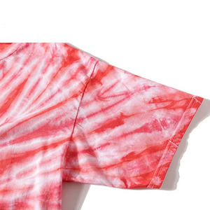 Camiseta Casual Holgada con Estampado Tie-Dye para Hombre, Cuello Redondo y Manga Corta, Última Colección Verano 2026, en Oferta - Product Image 6