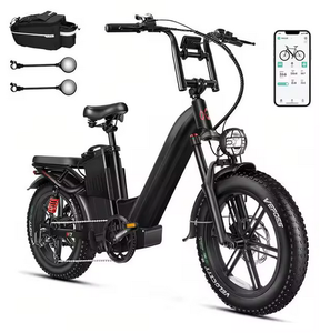 Bicicleta Eléctrica 2025 para Adultos, 12V 70Ah, Batería Extraíble, Cuadro de Aluminio, Largo Alcance, 34MPH, Neumático Grueso de 24"*4" - Product Image 1