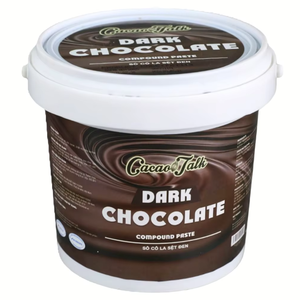Chocolat composé OEM/ODM de haute qualité, chocolat noir liquide HALAL, pâte de cacao, ingrédient de boulangerie, fournisseur d'exportation, meilleur prix - Product Image 1