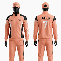 Ensemble de maillots d'entraînement de tennis de table pour hommes, 240 GSM, polyester premium, évacuation de l'humidité, design à panneaux violet et noir, logo imprimé personnalisé