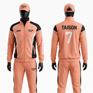 Ensemble de maillots d'entraînement de tennis de table pour hommes, 240 GSM, polyester premium, évacuation de l'humidité, design à panneaux violet et noir, logo imprimé personnalisé - Product Image 4