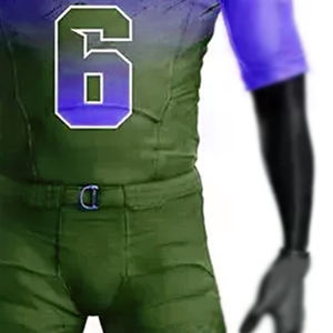 Ensemble d'uniformes de style à manches courtes pour hommes, hauts de football américain, maillot de football américain pour hommes, superbe qualité - Product Image 5