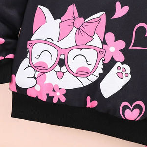 Chándal de invierno 2025 para niños, chándal personalizado con logotipo, diseño liso de algodón y poliéster transpirable para niños y niñas - Product Image 5