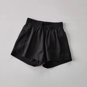 Short de fitness personnalisé pour femmes, sports d'été, séchage rapide, anti-éblouissement avec poche, style nouveau pantalon - Product Image 3