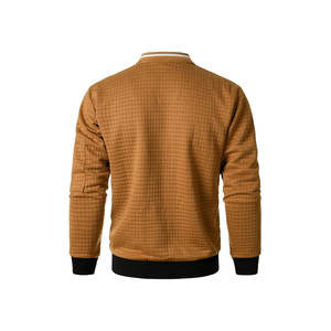 Chaqueta Deportiva de Invierno Informal de Alta Calidad, Tejido de Poliéster/Algodón de 120 g, Mangas Elásticas, Resistente al Viento y Transpirable - Product Image 4