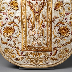 Casulla Romana Tradicional con Bordado a Mano en Hilo Dorado, Vestimenta Sacerdotal Católica, Túnica de Misa para Clérigos, Conjunto de 5 Piezas - Product Image 6