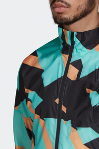 High Quality Custom Casual Breathable Thin Print Zipper Summer Windbreaker Coat for <b>Men</b> - Product Image 4