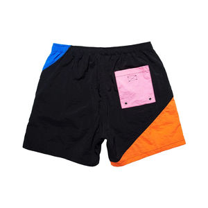 Pantalones Cortos de Moda 2026, Personalizados, Casuales, Ecológicos, de Nailon No Tejido, con Bolsillos Laterales y Paneles Multicolores - Product Image 2