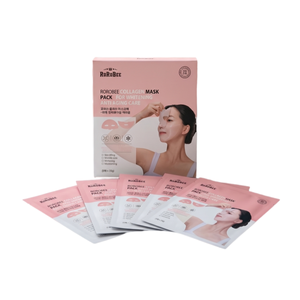 Masque Hydrogel au Collagène ROROBEE, Blanchissant, Anti-Âge, Pack de 5, Éclaircissant, Hydratant, Raffermissant, Soin du Visage, OEM ODM, Marque Privée - Product Image 6