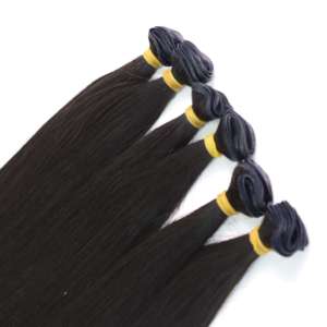 ผมต่อผมมนุษย์แท้สีดำแบบไม่ผ่านกระบวนการผมคนแท้เวียดนาม - Product Image 3