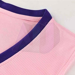 Uniforme de basket-ball durable, coutures renforcées, taille plus, évacuation de l'humidité, léger, respirant, 100% polyester pour adulte - Product Image 4