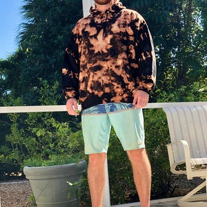 Sweat-shirts en molleton 100% coton à manches longues avec cordon de serrage et poche, coupe classique, imprimé strass, pour hommes, vêtements personnalisés par les fabricants - Product Image 3